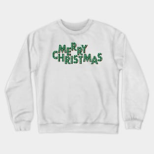 Green Red Merry Christmas Crewneck Sweatshirt